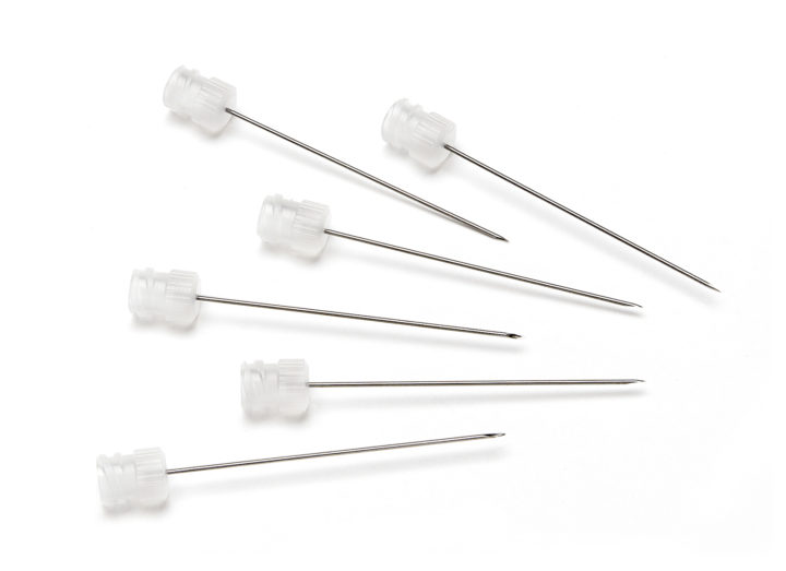 Needles Kel F Luer Lock