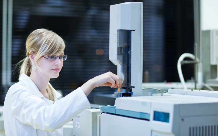 Clinical Instumentation Stock Image